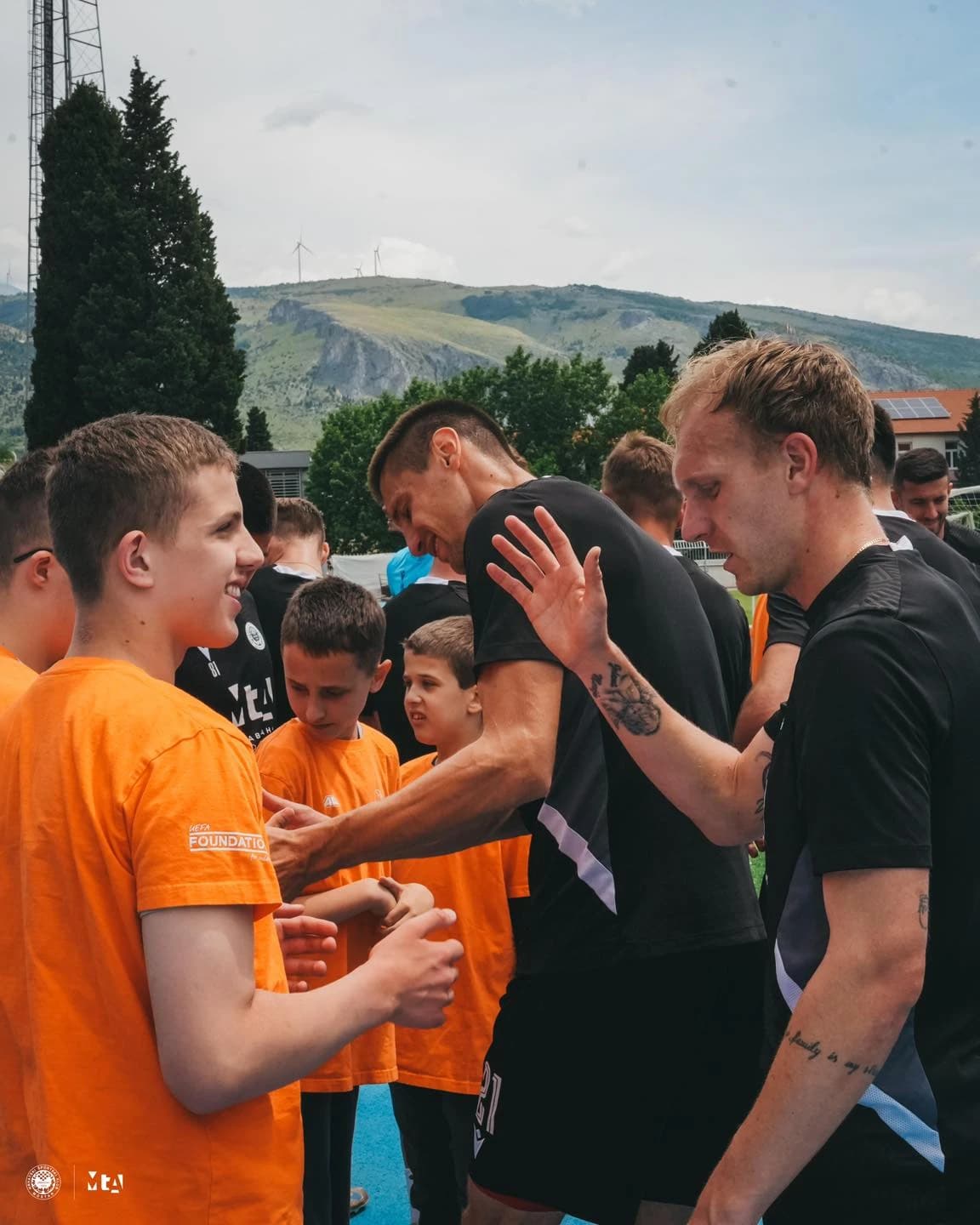 Druženje s igračima HŠK Zrinjski Mostar