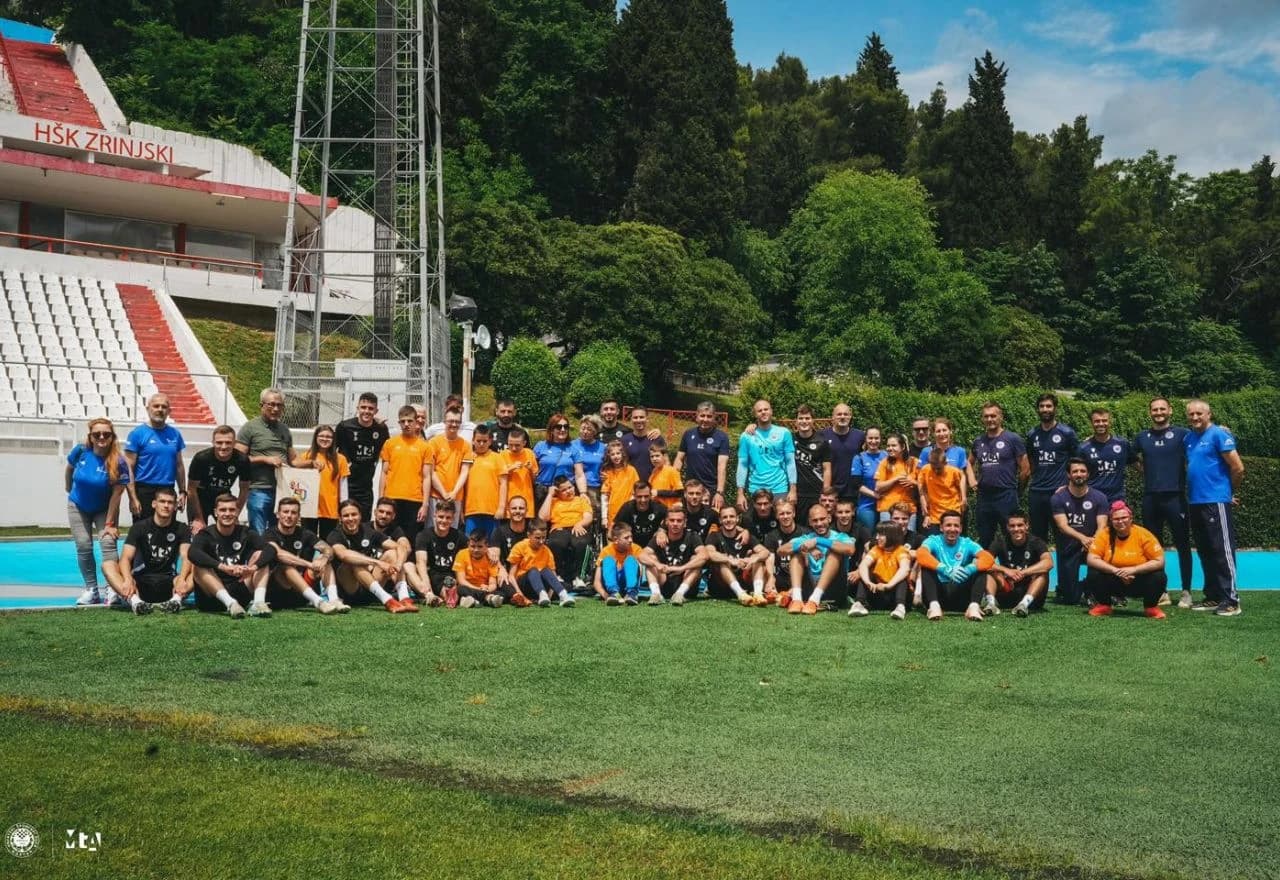 Druženje s igračima HŠK Zrinjski Mostar