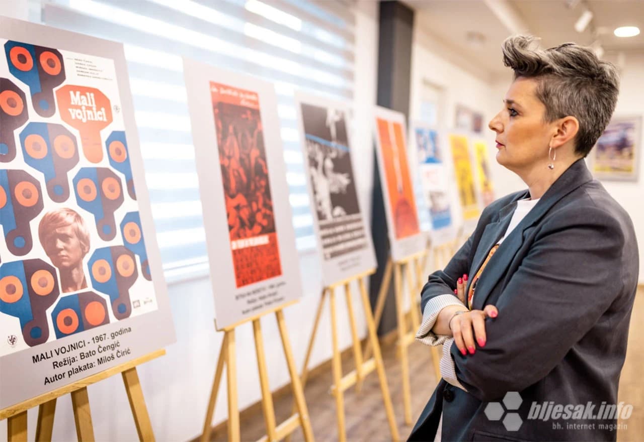 U Mostaru izloženi rariteti: Plakati bh. filmova od 1951. do danas