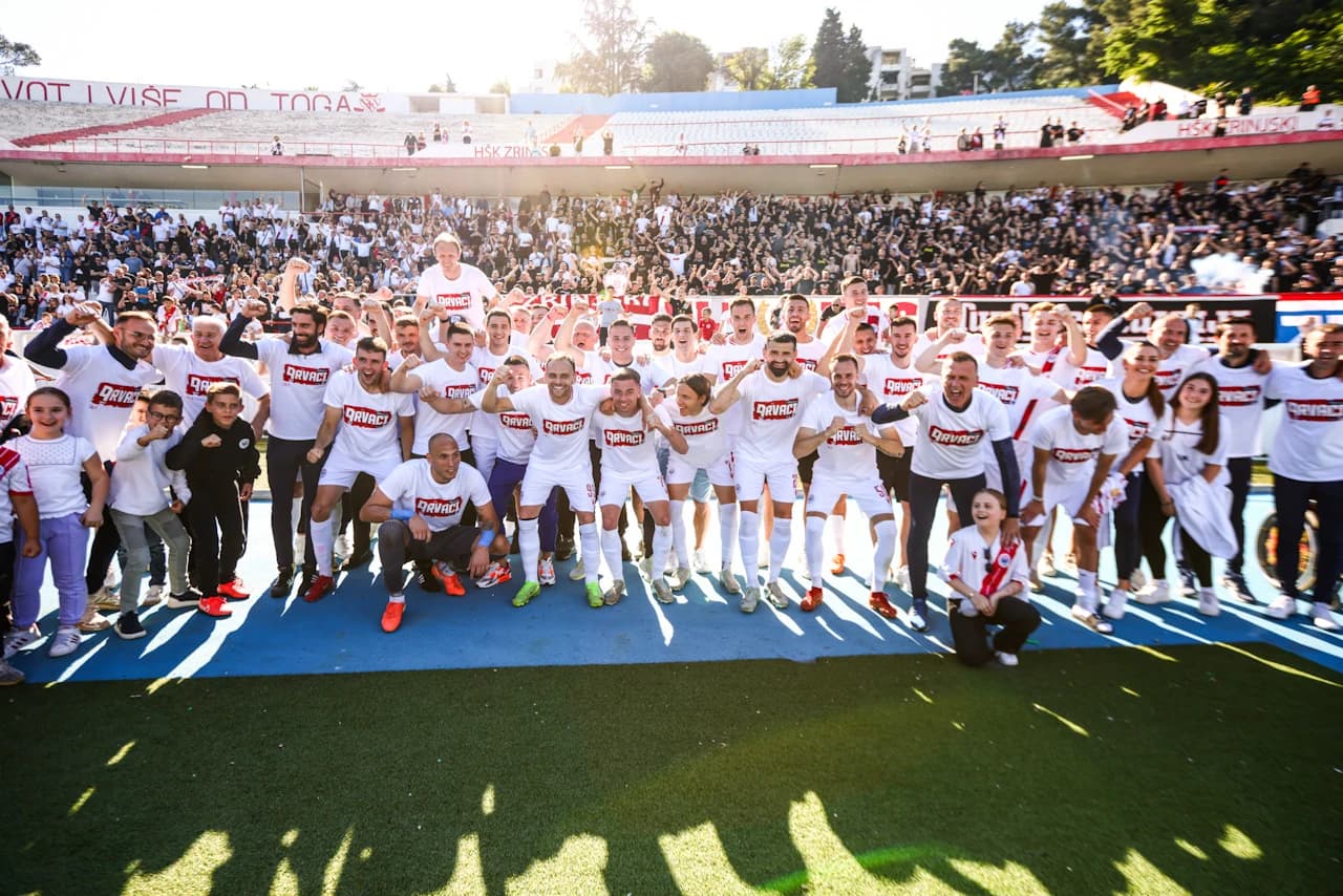 HŠK Zrinjski slavi devetu titulu
