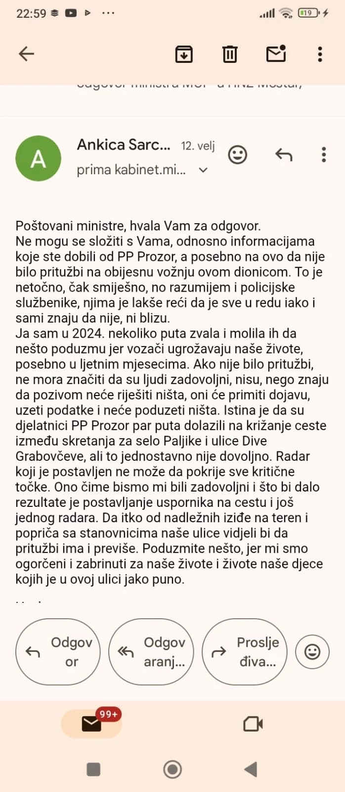 Upozorenja od strane Općinskog odbora HRS-a Prozor-Rama