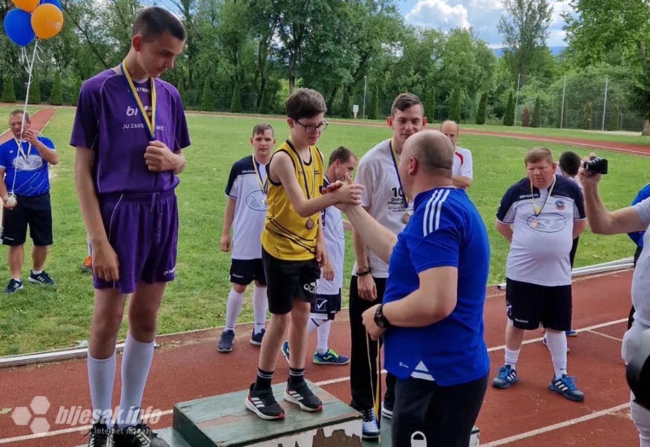 Andrej Vučemil na Inkluzivnim igrama u Sarajevu