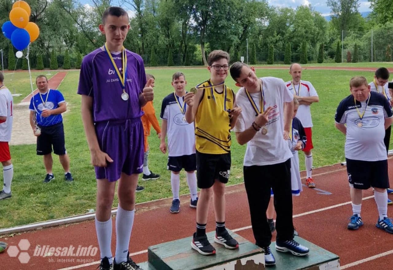 Andrej Vučemil na Inkluzivnim igrama u Sarajevu