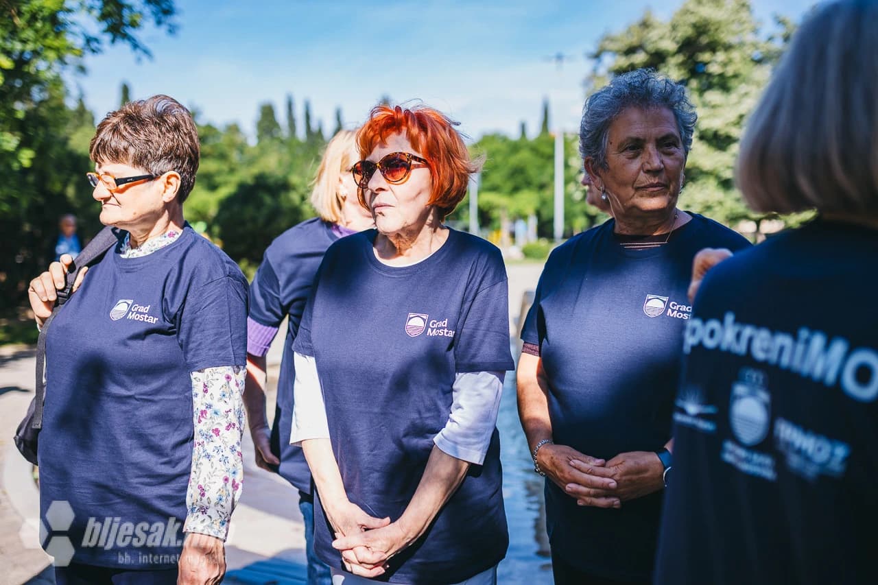 #PokreniMO: Započeli treninzi za umirovljenike u Mostaru