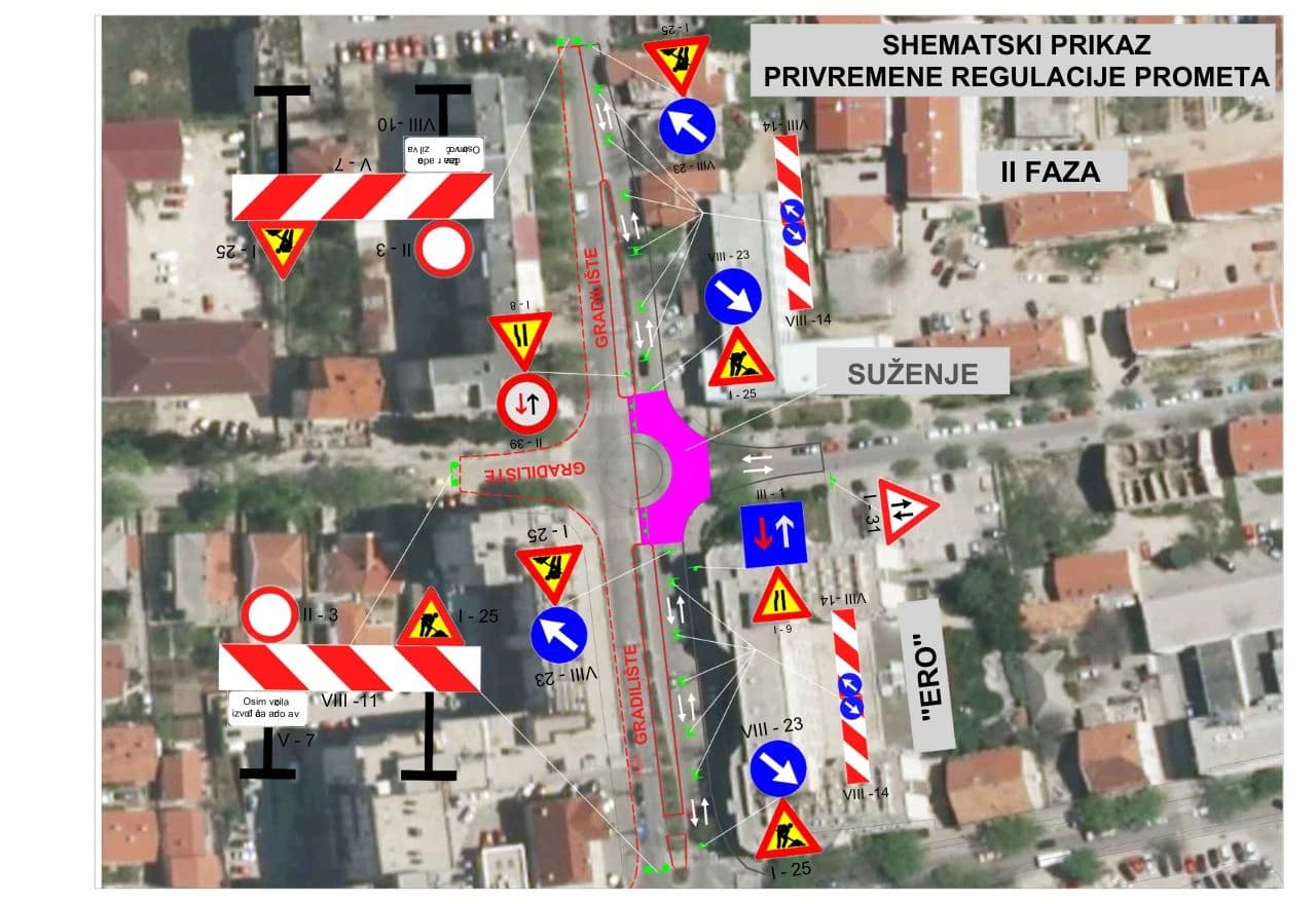 Prometne izmjene kod Era