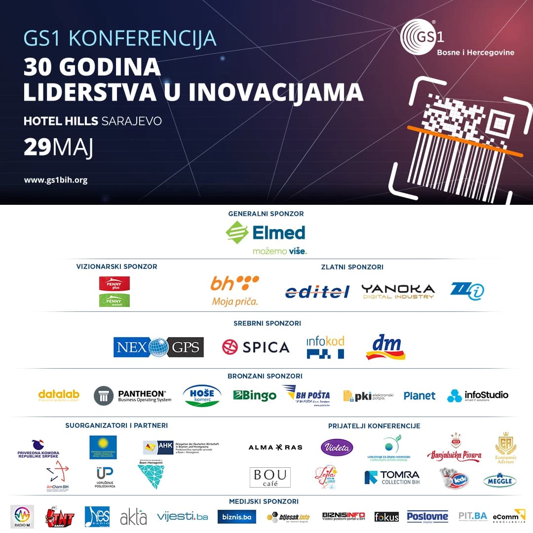 Sponzori GS1 Konferencije