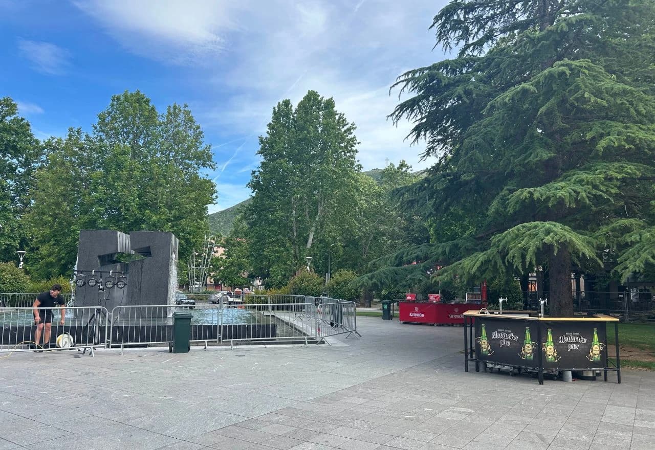 Pripreme za proslavu devetog naslova prvaka