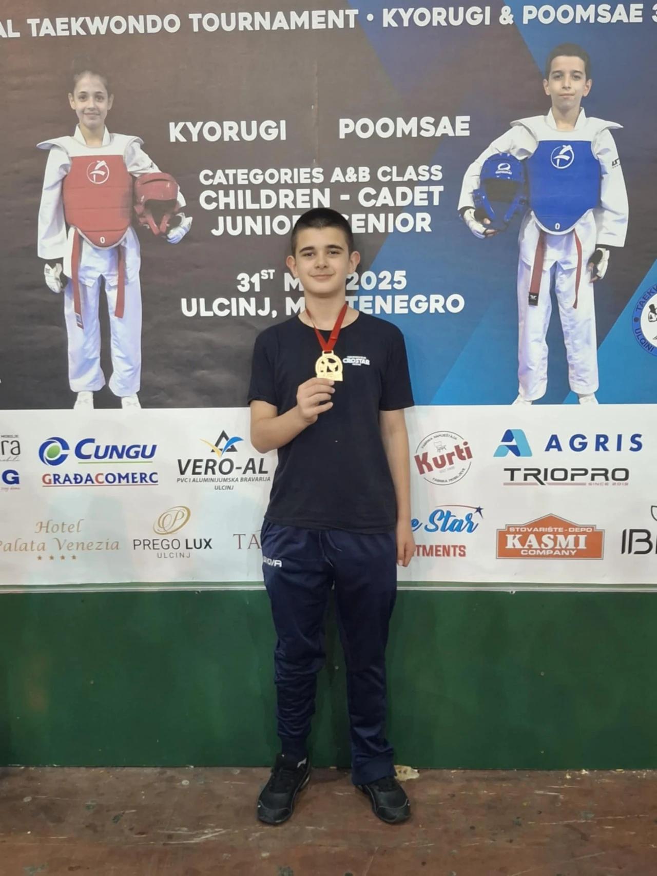 Natko Raič proglašen je najboljim kadetom turnira