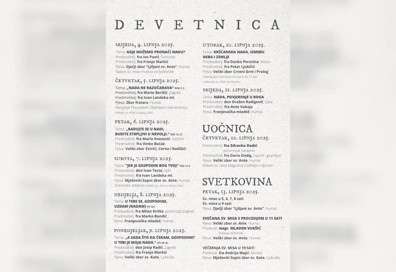 Devetnica sv. Anti