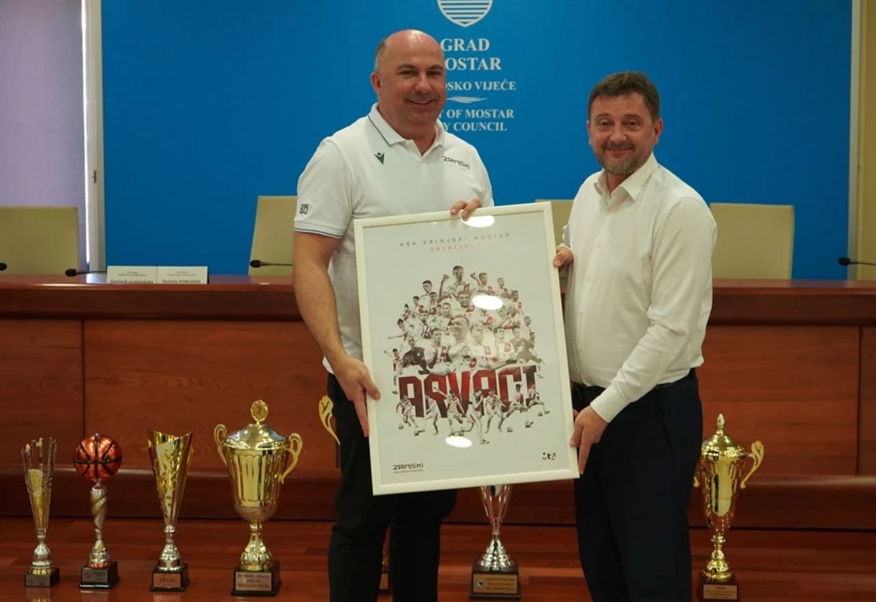 Ugodan prijem kod gradonačelnika Kordića za klubove Zrinjskog