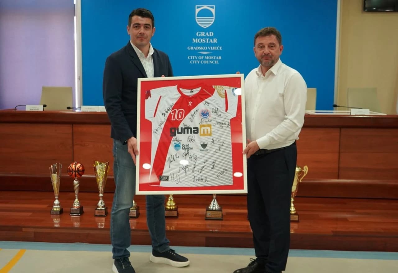 Ugodan prijem kod gradonačelnika Kordića za klubove Zrinjskog