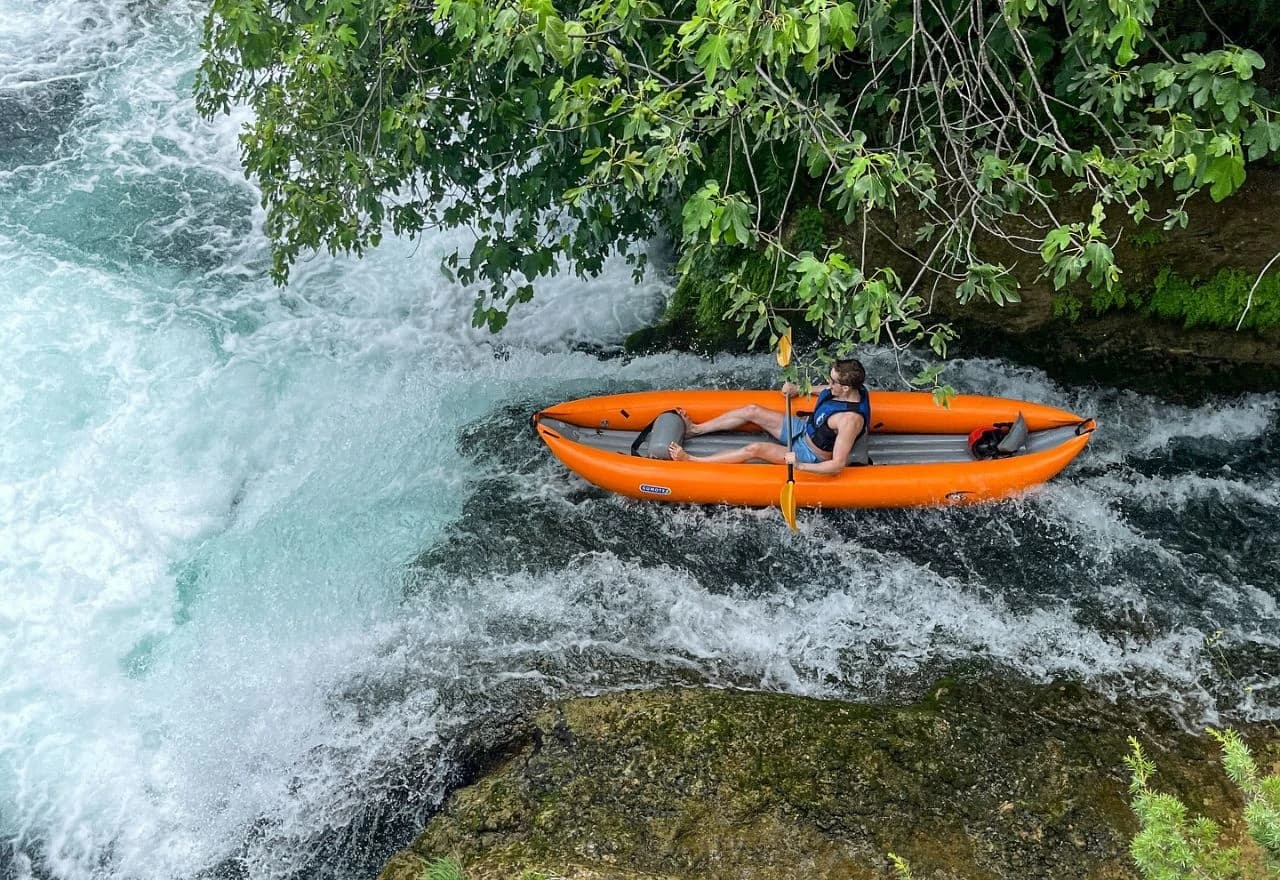 Kanu safari na rijeci Trebižat