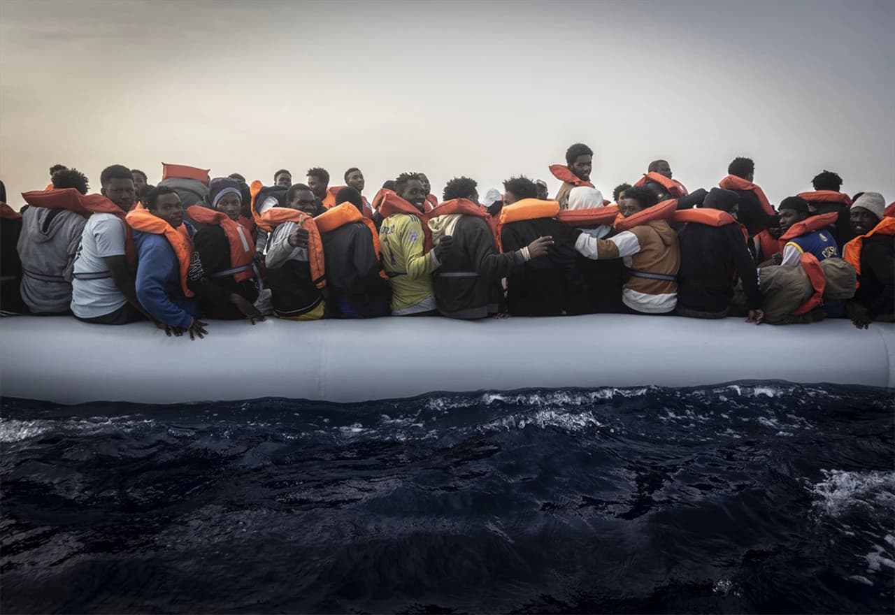 Na rubu tragedije: Libijska obalna straža presrela čamac s migrantima