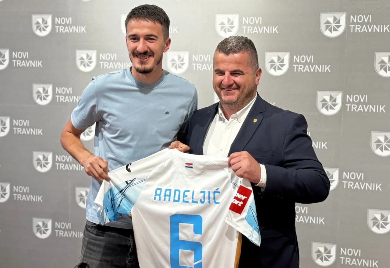 Stjepan Radeljić i gradonačelnik Novog Travnika Stjepan Dujo