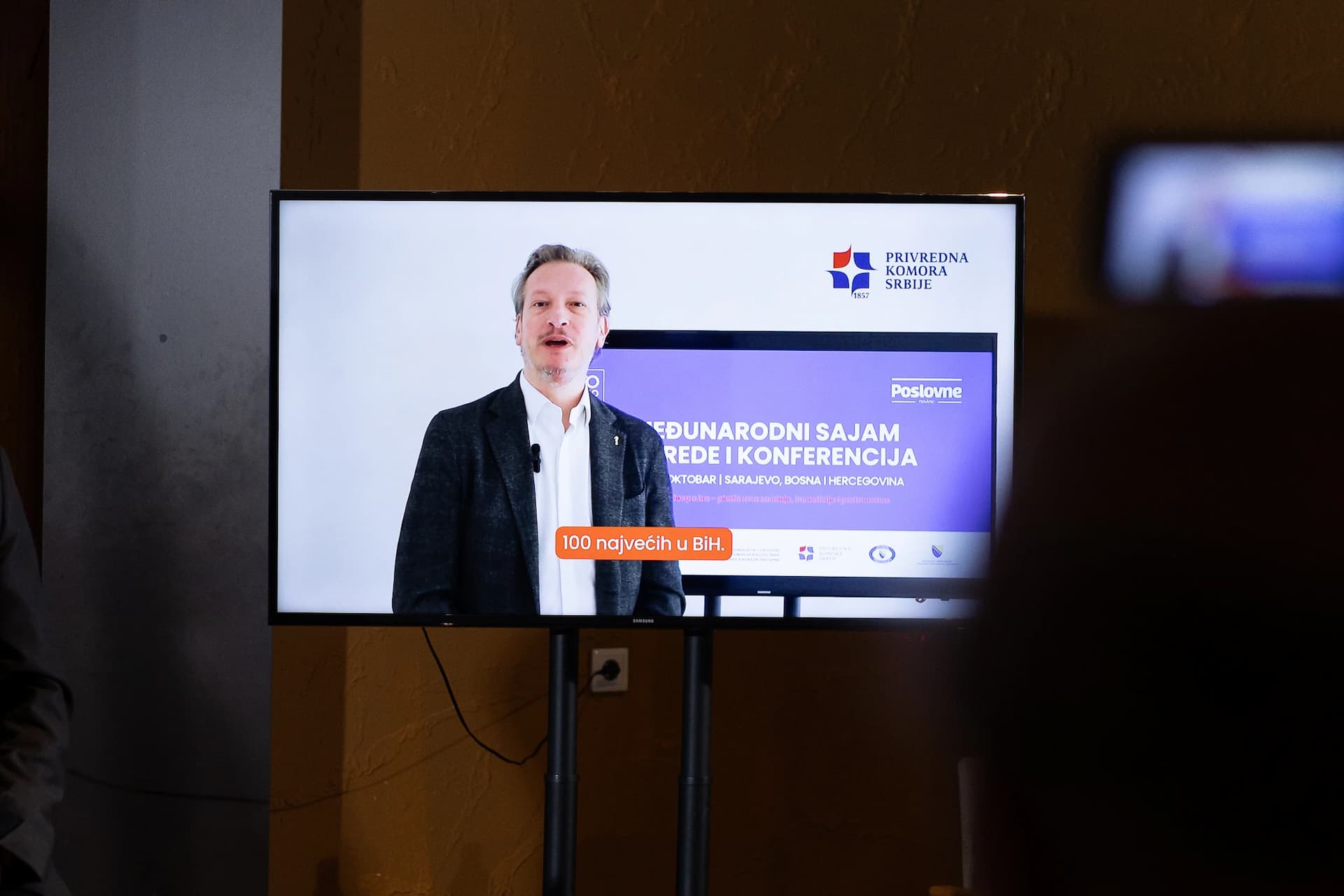 Mihailo Vesović, zamjenik predsjednika Privredne komore Srbije