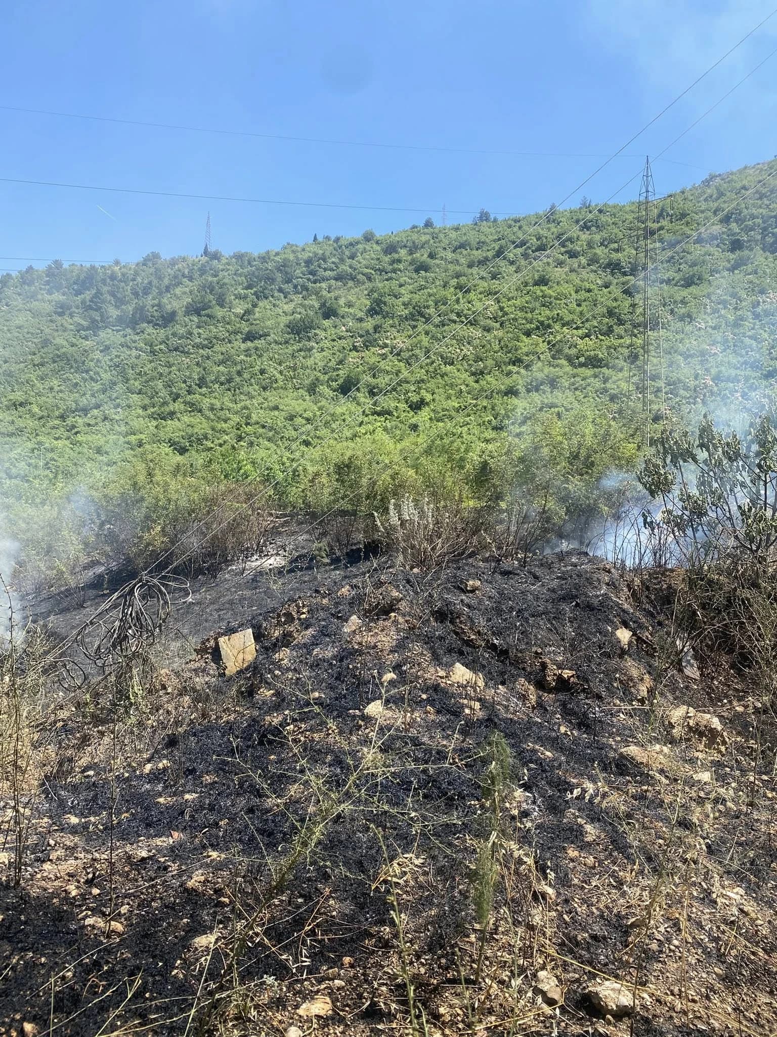 Požar u Bafo naselju