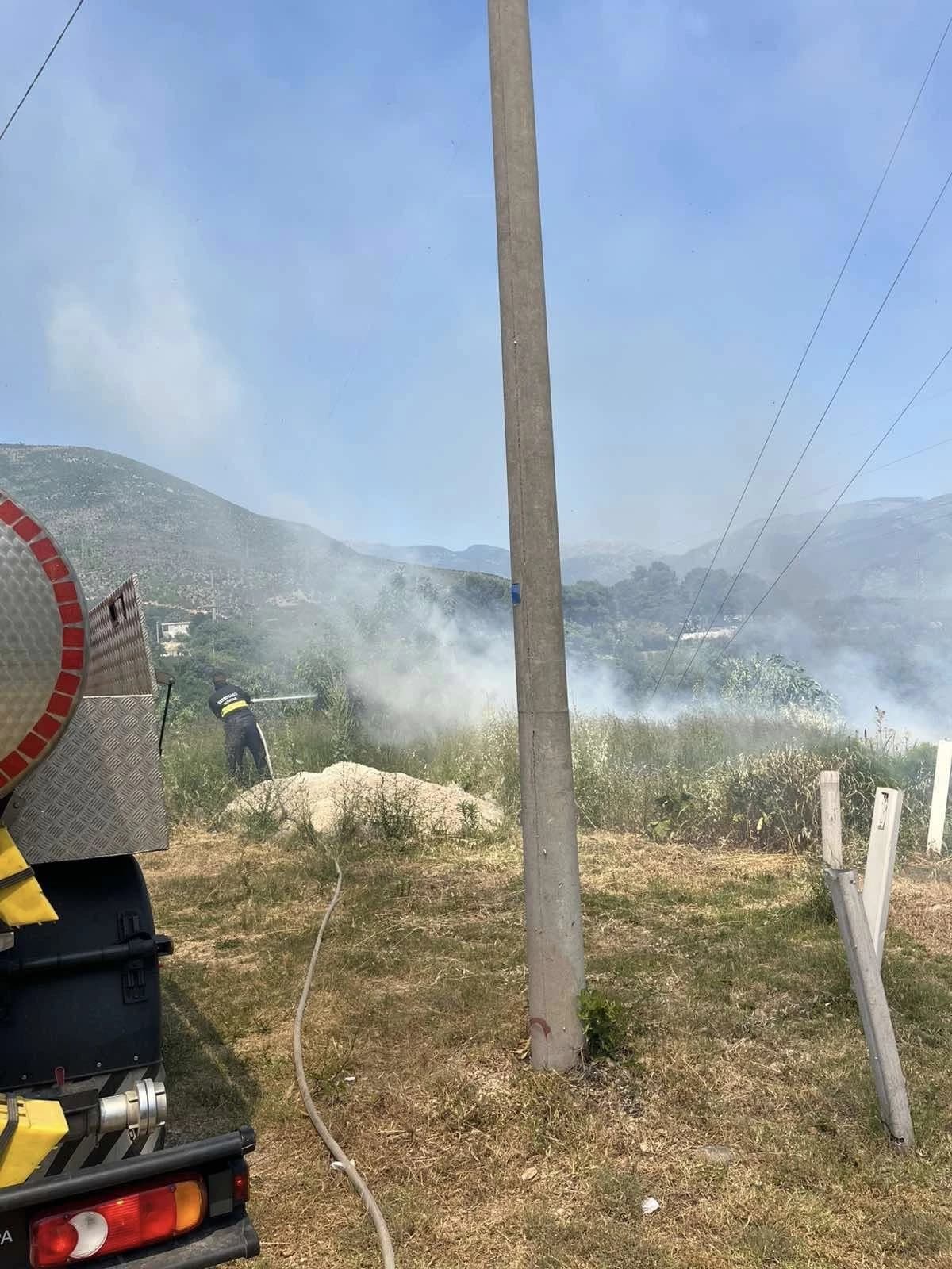 Požar u Bafo naselju