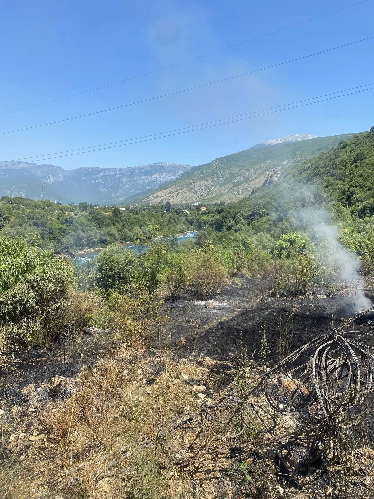 Požar u Bafo naselju