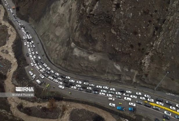 Bijeg stanovnika iz Teherana