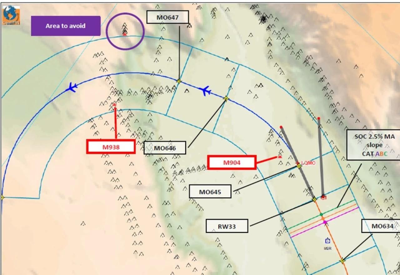 Više od 90% letova u Mostaru koristi nove PBN procedure