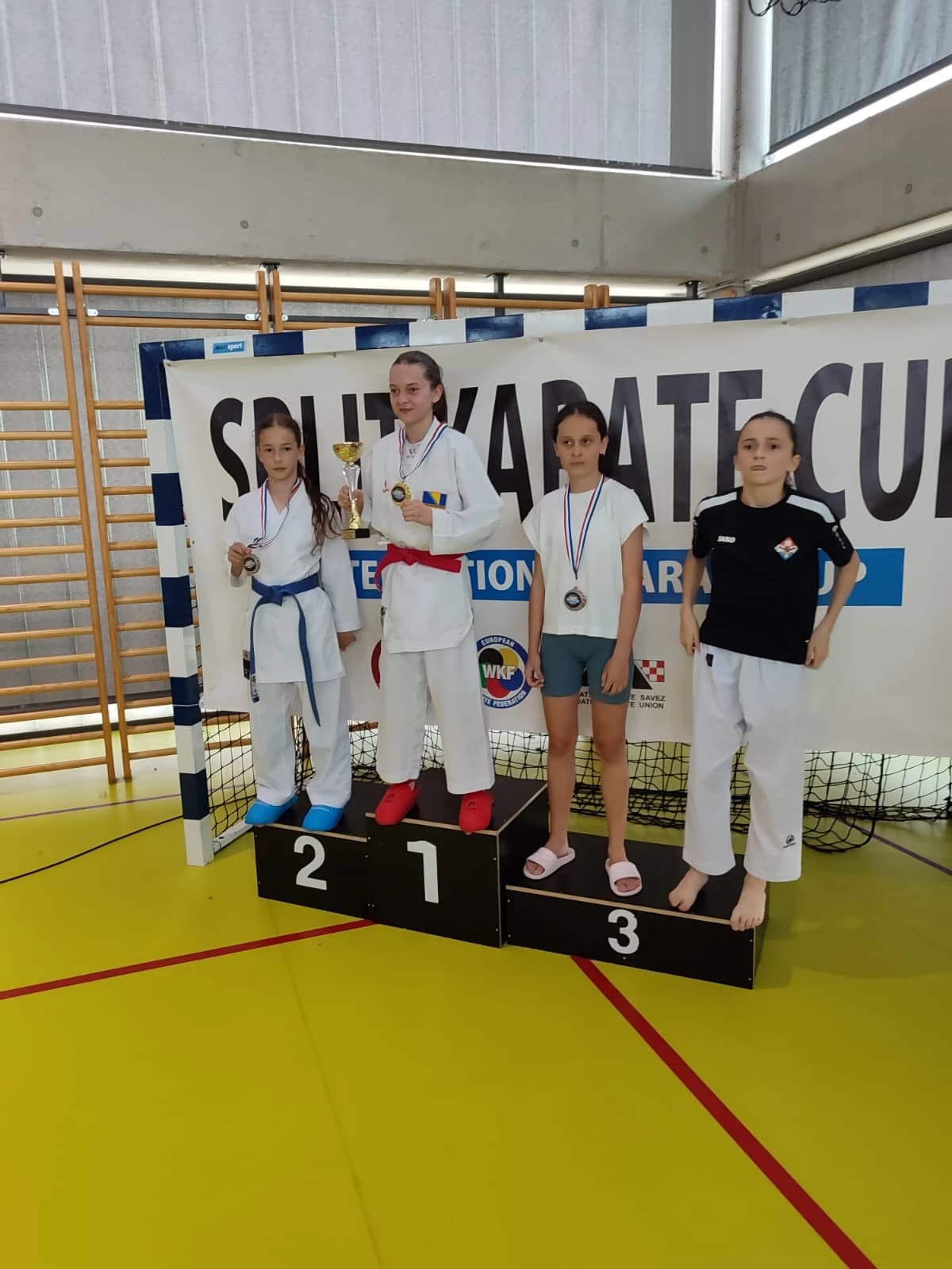 Karate klub Brotnjo Hercegovina na Split Karate Cupu 2025.