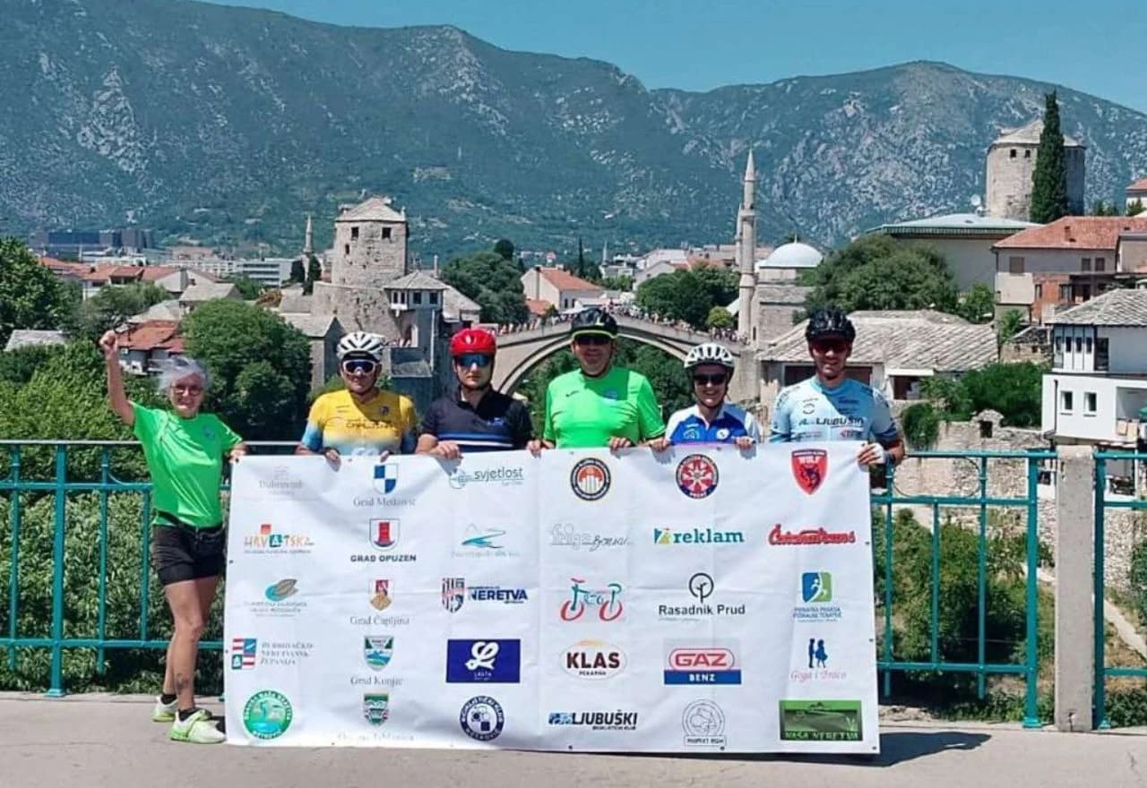 biciklistička tura ''Naša Neretva, od izvora do ušća''