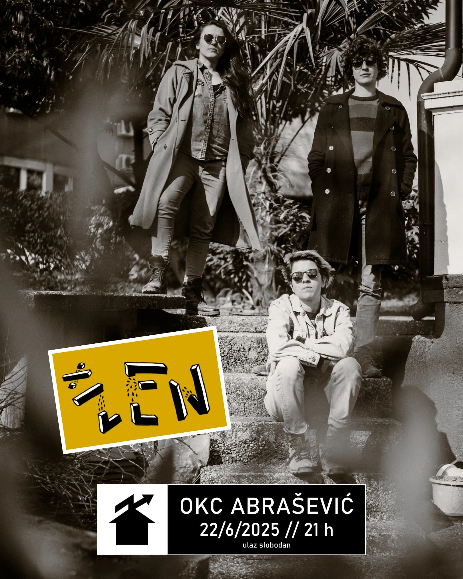 Bend ŽEN osnovan je 2010. godine u skvotu AKC Medika