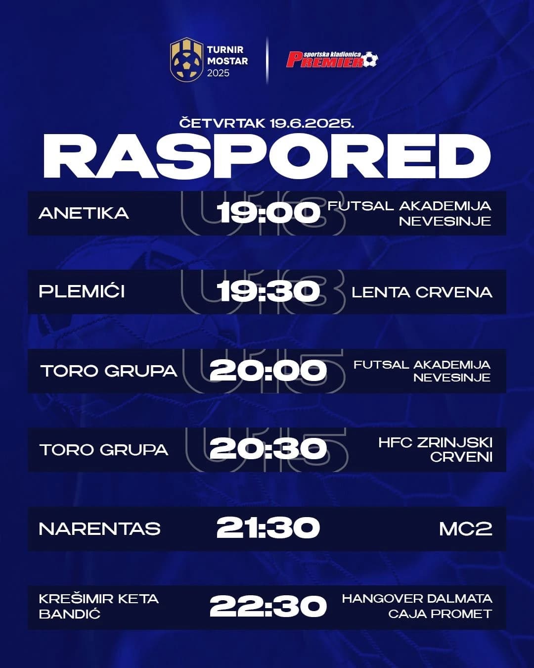 Futsal spektakl na “Iza Desete”