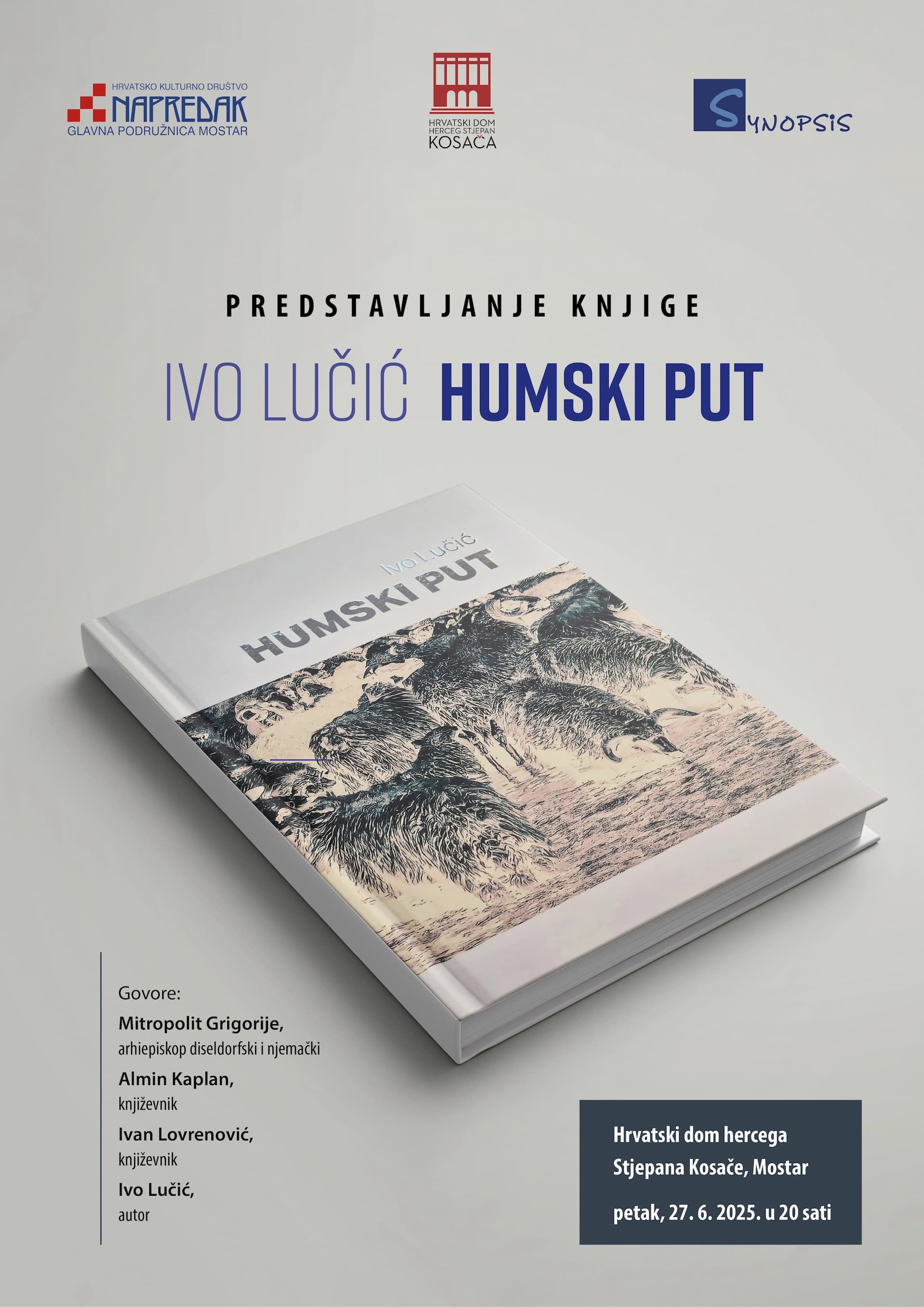 Predstavljanje knjige Ive Lučića ''Humski put'' u Mostaru