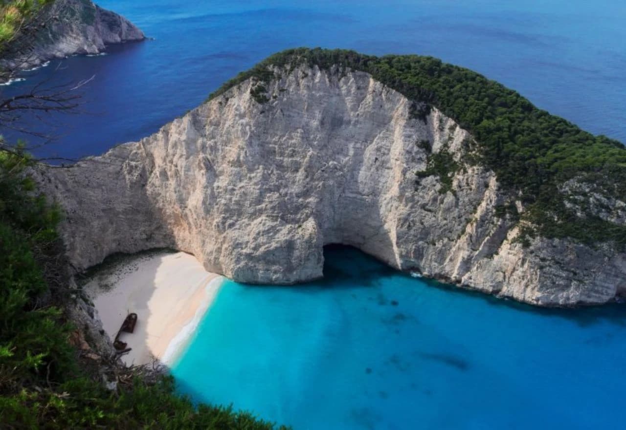 Plaža brodoloma na Zakintosu