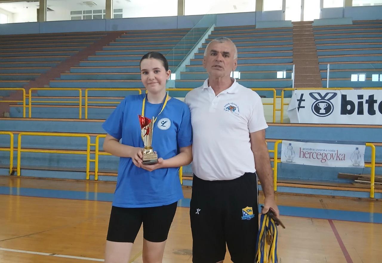 Edina Busnov, najbolja vratarka natjecanja