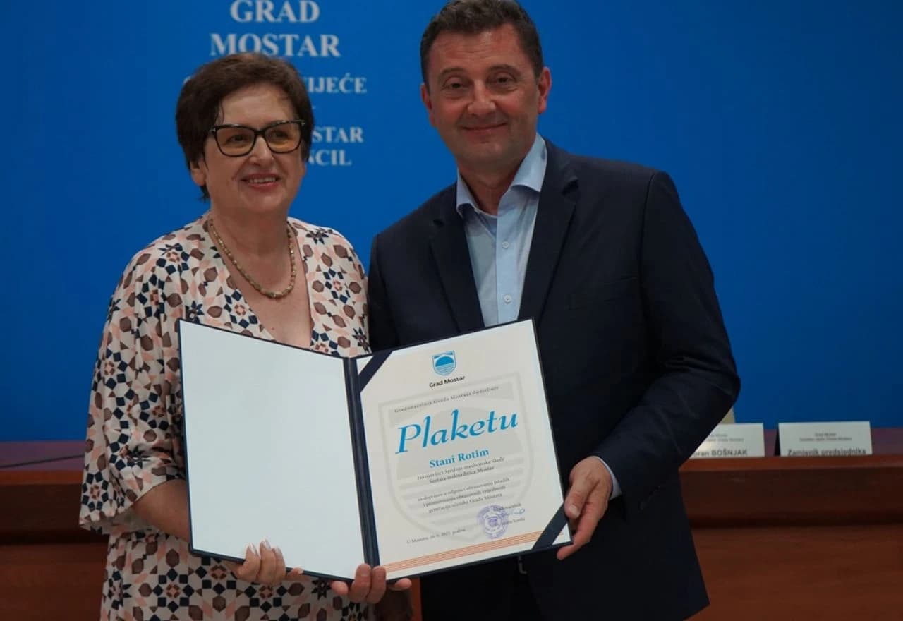 Dodjela plakete direktorima i ravnateljima