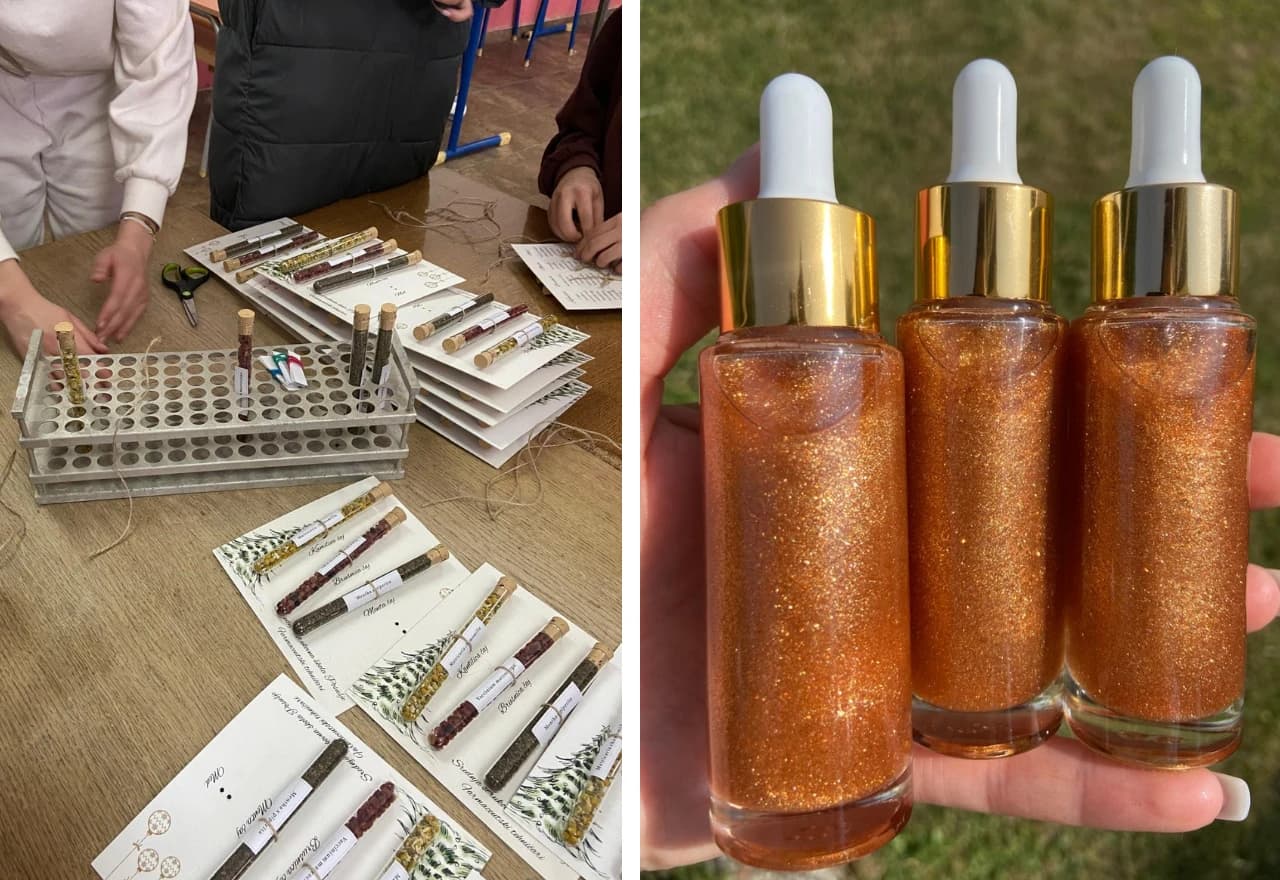 Prirodna kozmetika koju su izradili učenici SSŠ Posušje