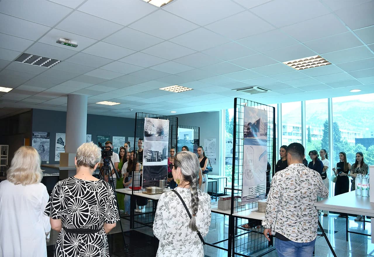 Studenti Arhitekture u Mostaru prikazali projekte koji spajaju tradiciju i suvremenost