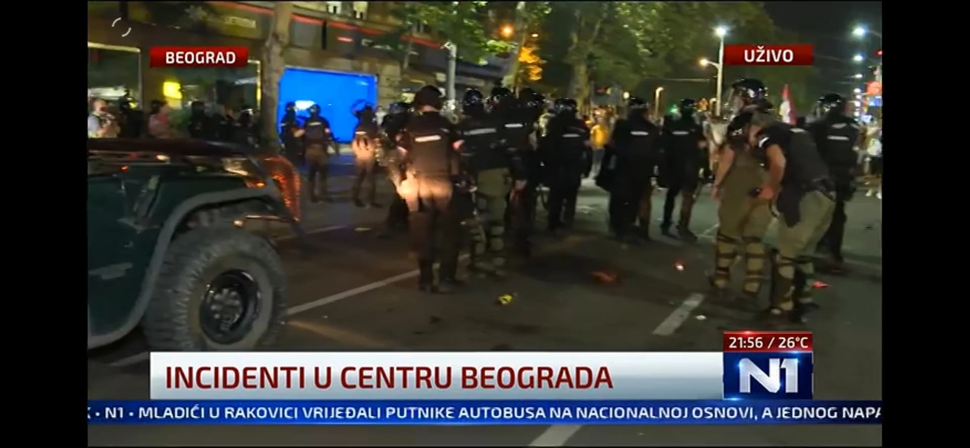 Krenuli su prvi sukobi