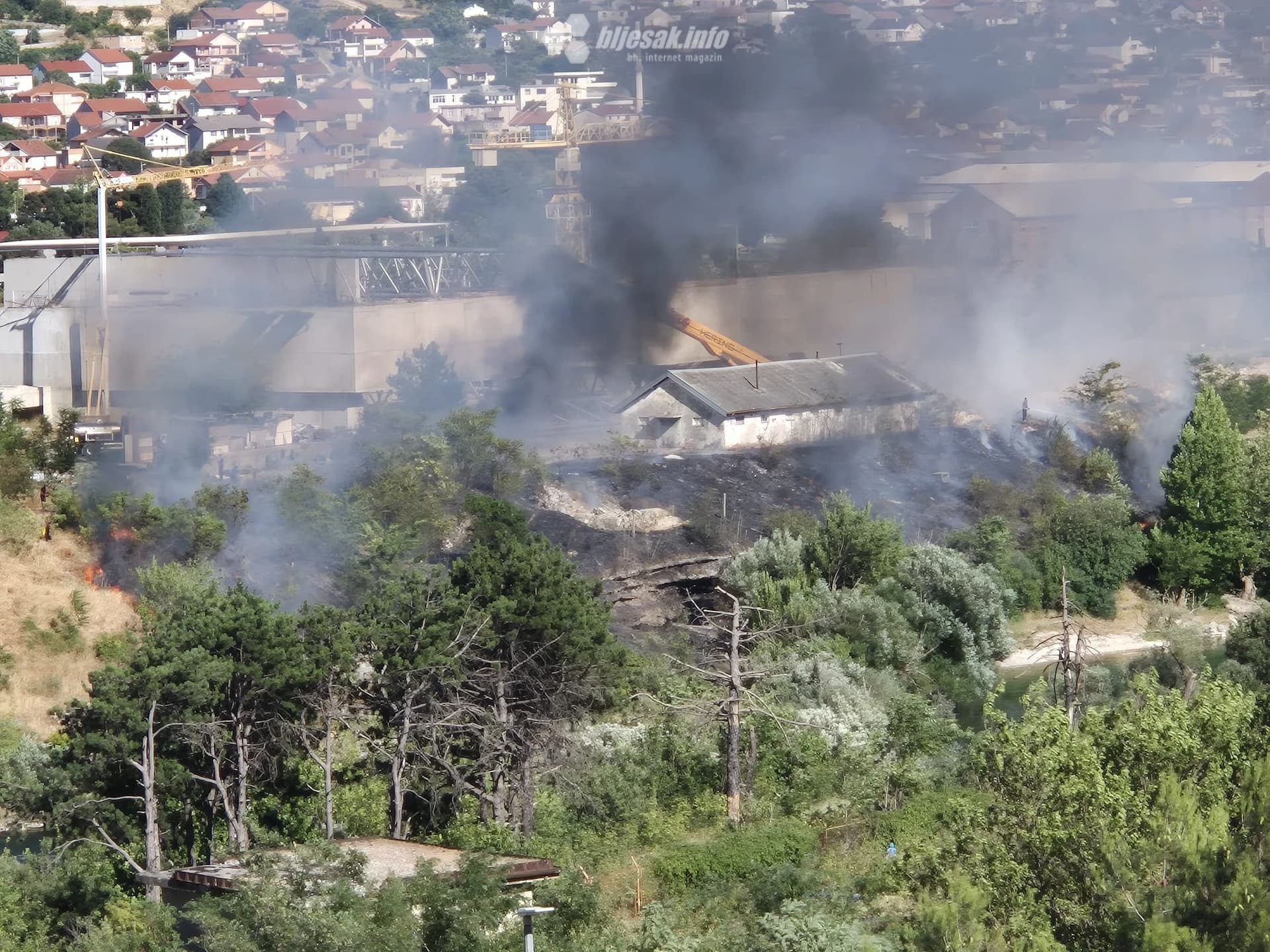 Požar u Južnom logoru