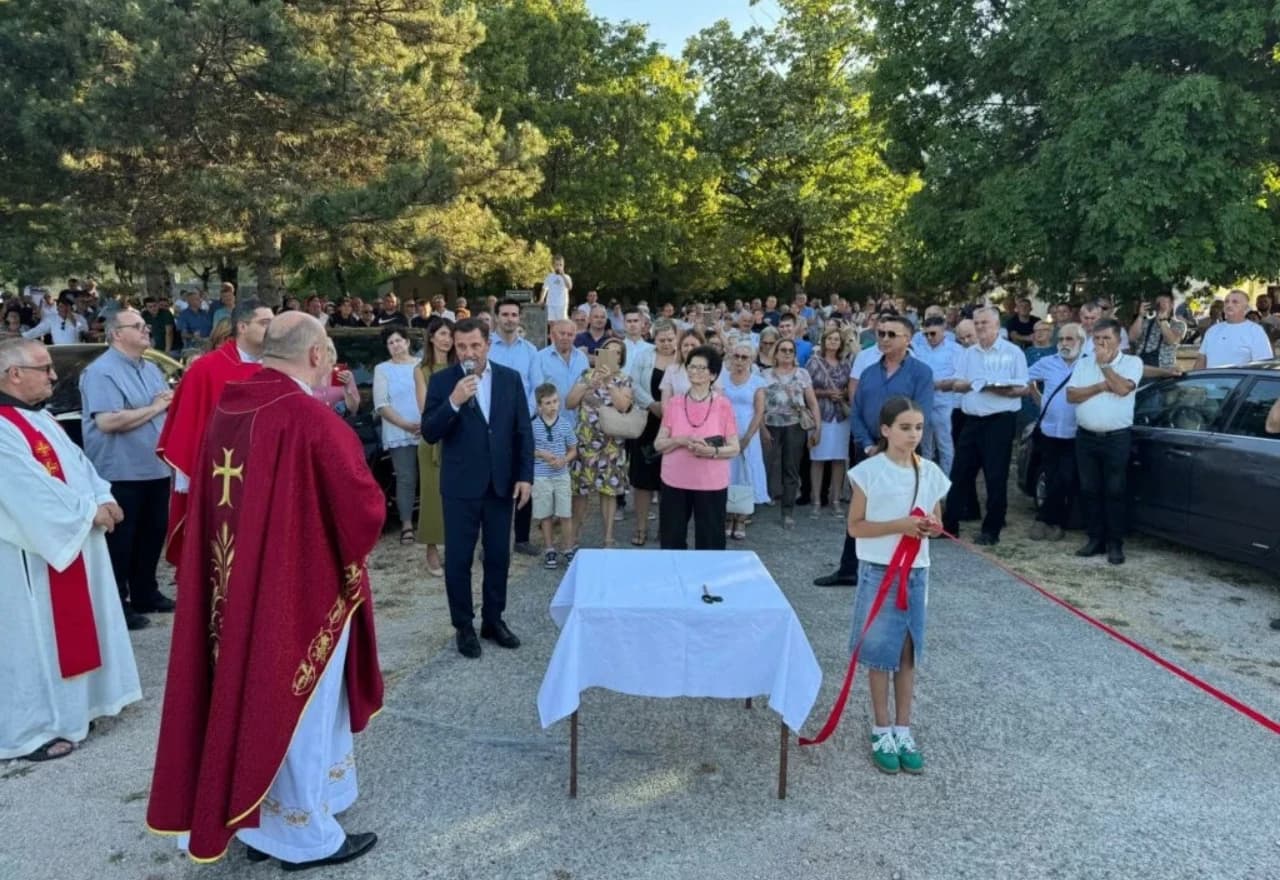 Kordić otvorio asfaltirani put