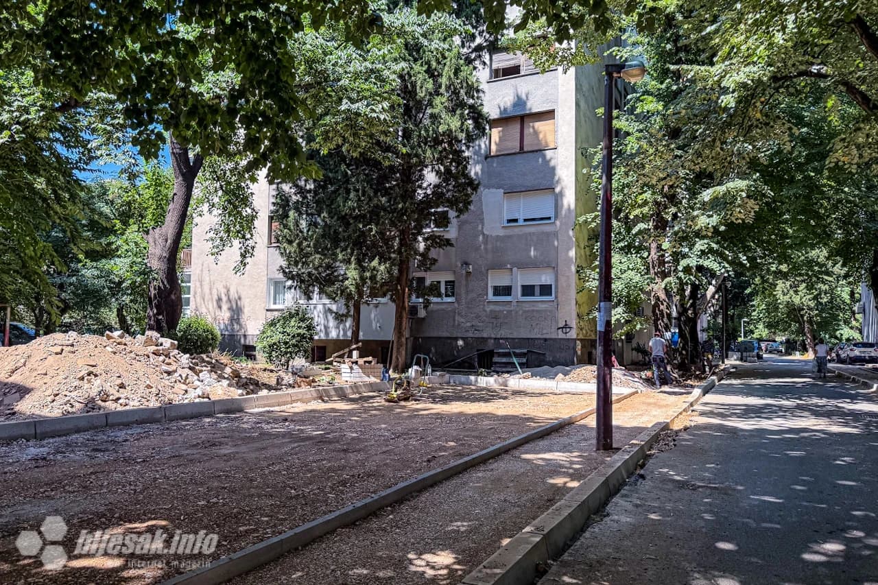 Počeli radovi u dvorištu u Ulici kraljice Katarine u Mostaru