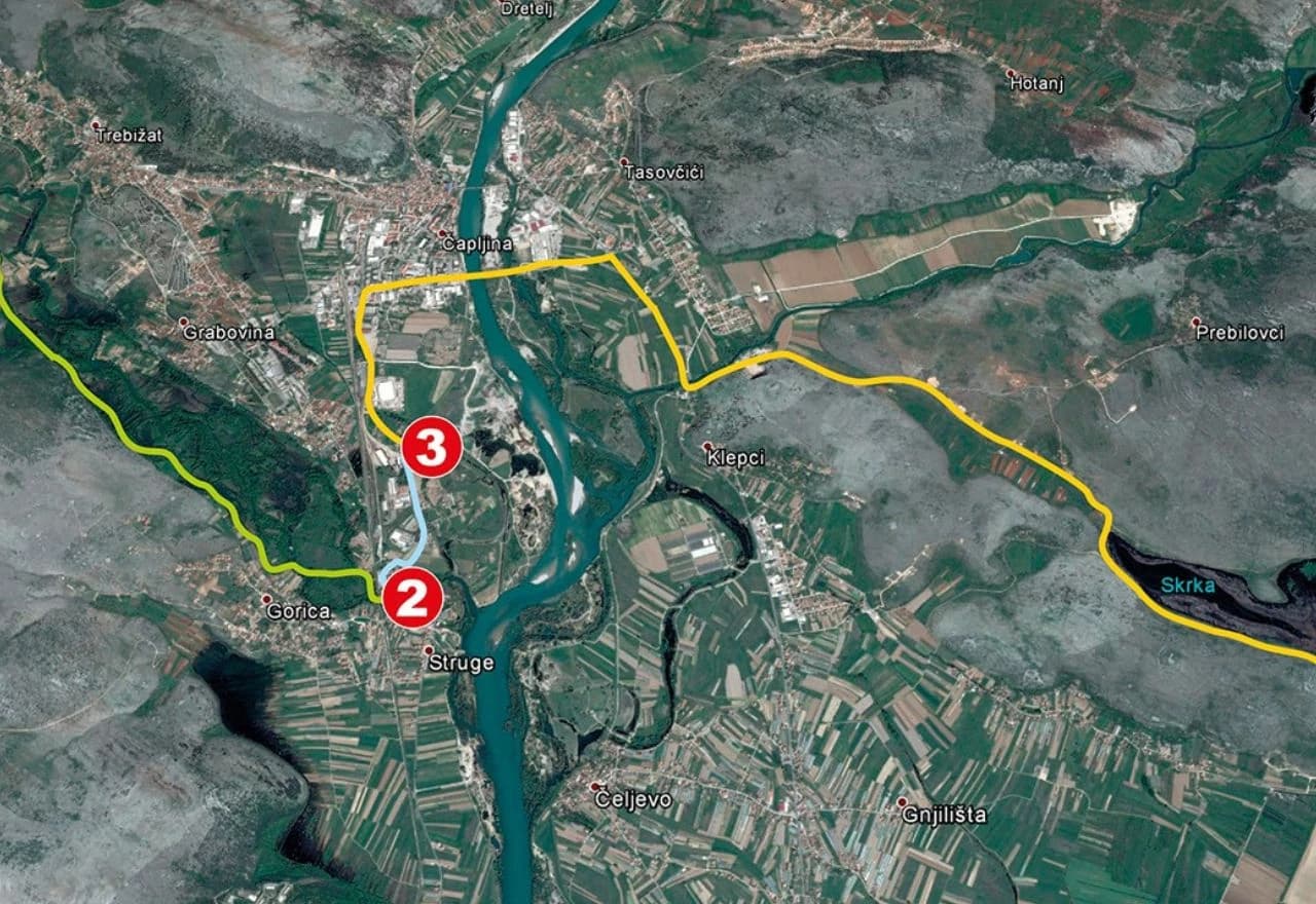 Mapa 20. Pustolovne utrke Čapljina 2025.
