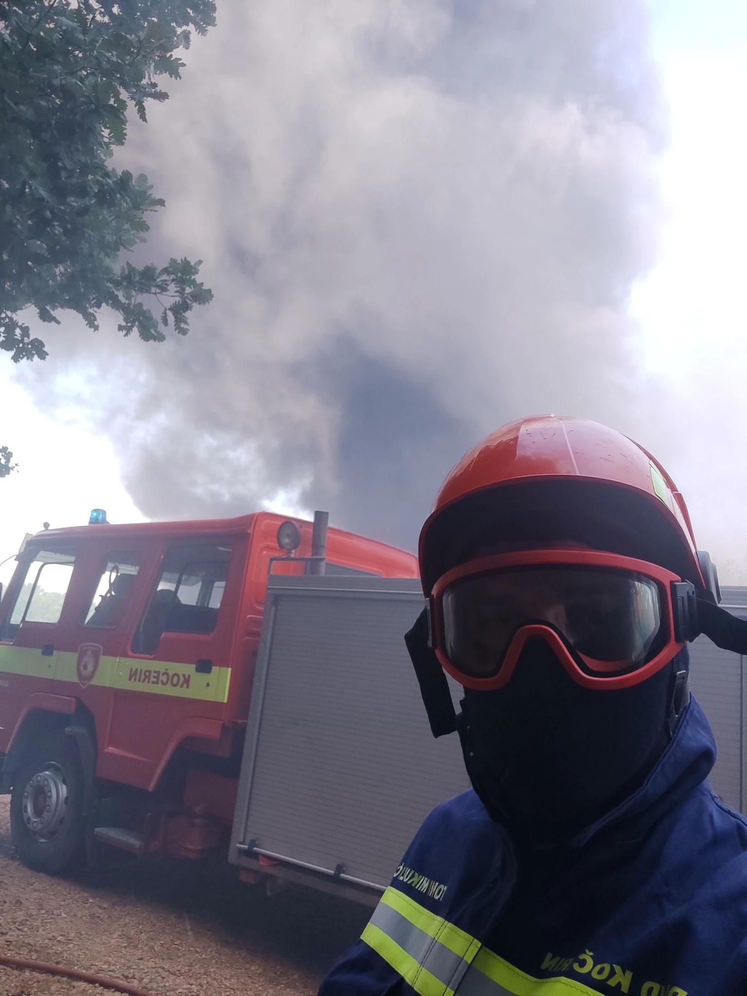 Požar u Širokom Brijegu