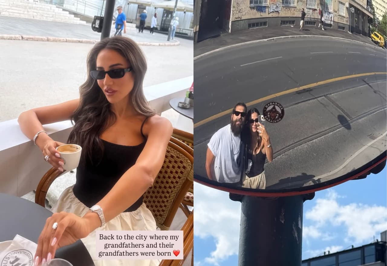 Tamara Klinić sa svojim zaručnikom posjetila Sarajevo