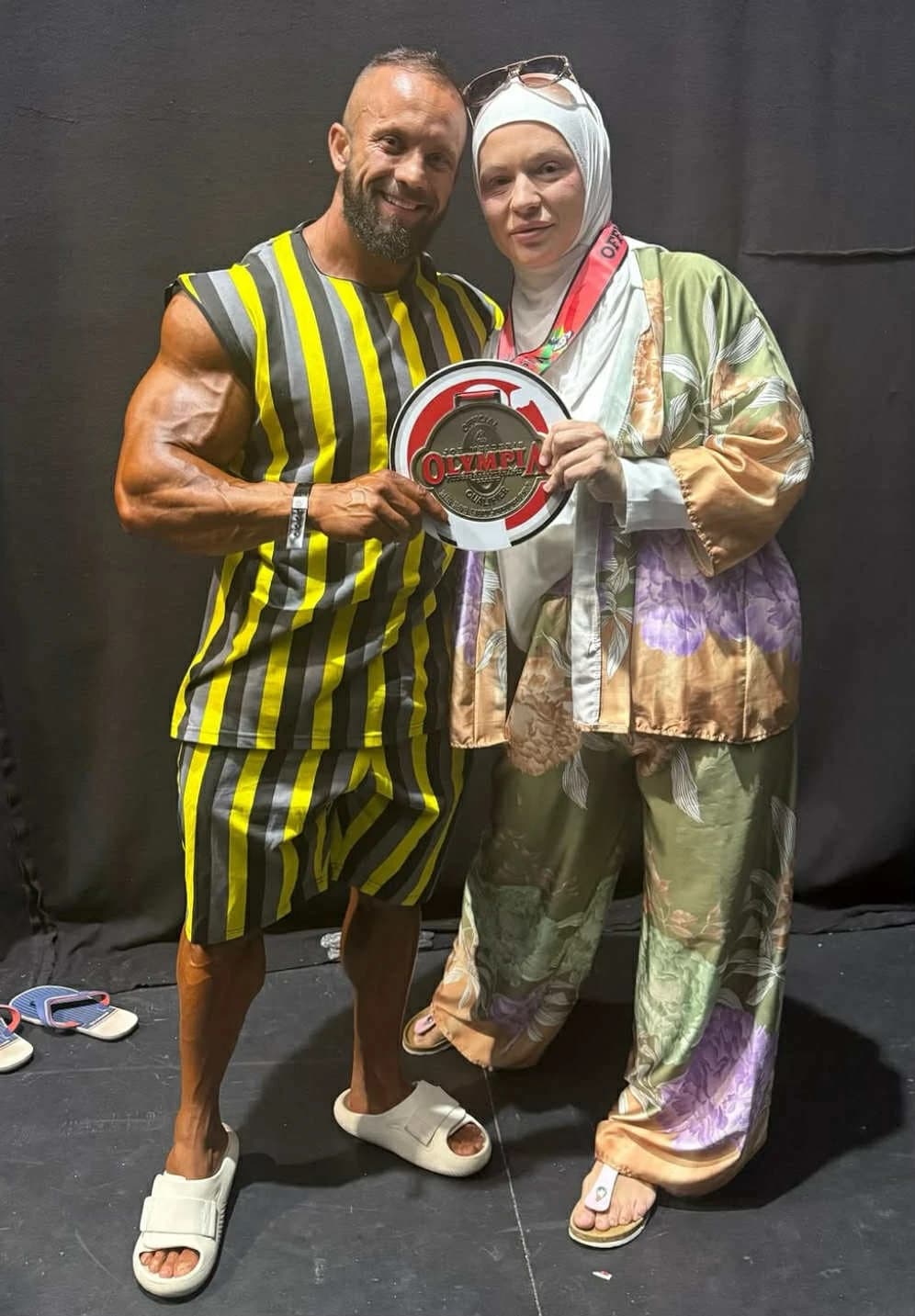 Mirnes Husanović i njegova supruga