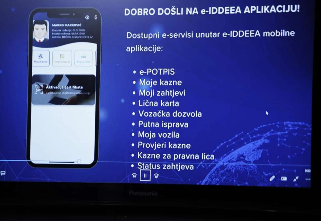 Predstavljanje aplikacije e-IDDEEA