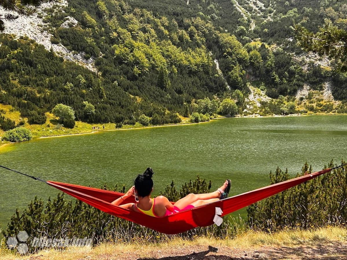 Pogled na Šatorsko jezero