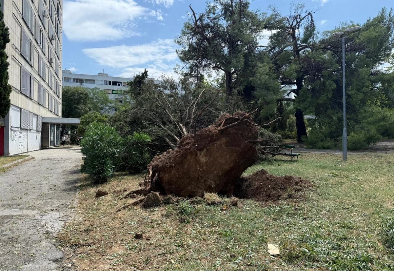 Silovito nevrijeme poharalo Split