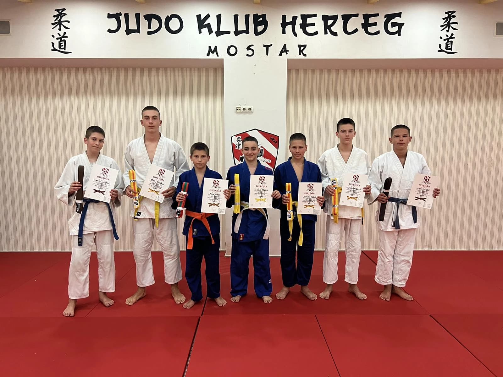 Novi pojasevi u judo klubu Herceg
