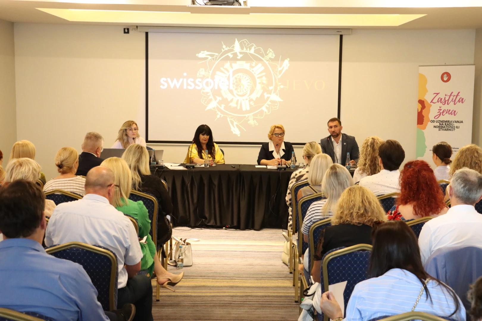 Konferencija "Zakon o zaštiti od uznemiravanja na radu u Republici Srpskoj i Federaciji BiH – potrebe, izazovi, perspektive"