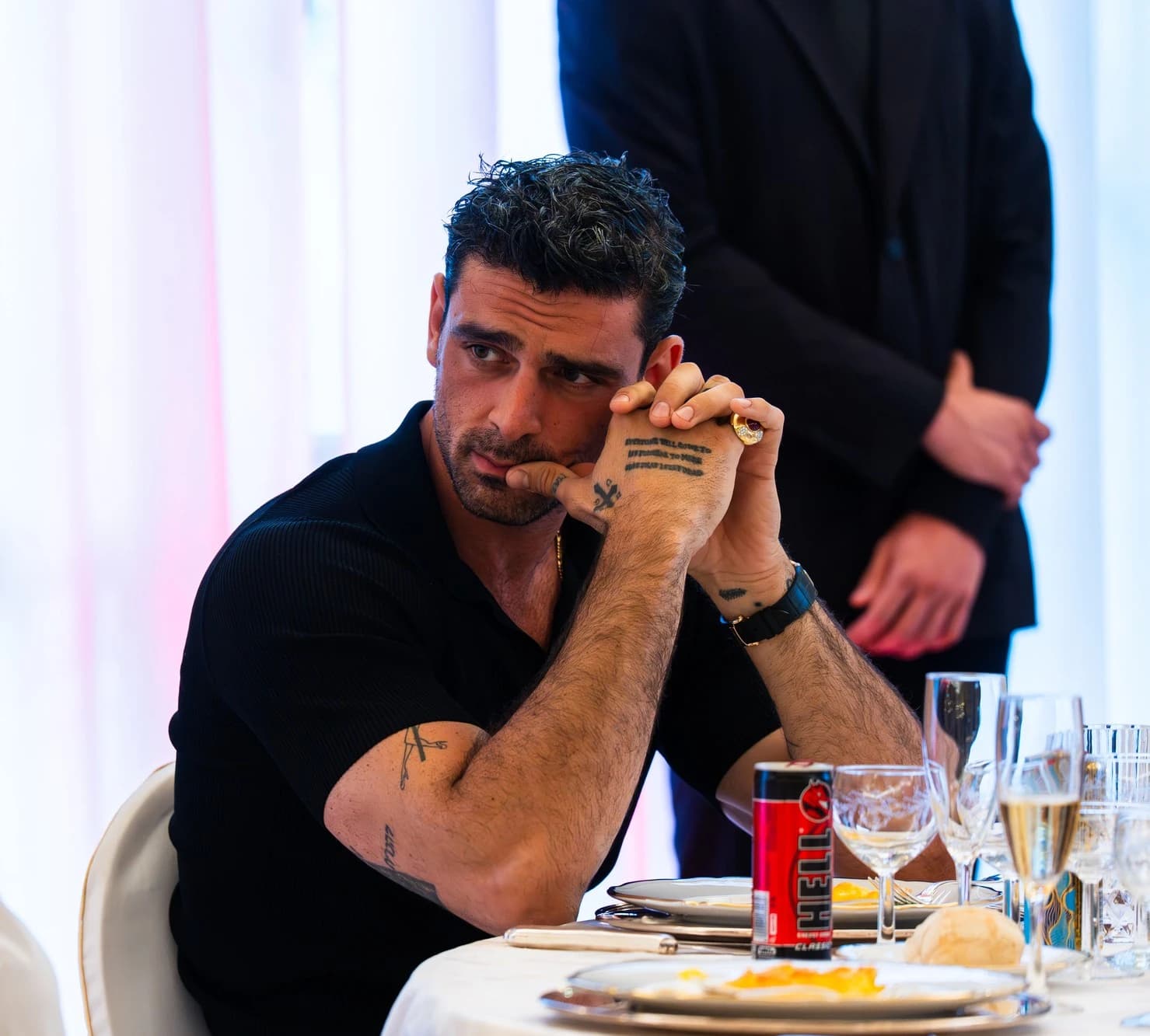Michele Morrone HELL dinner 2 