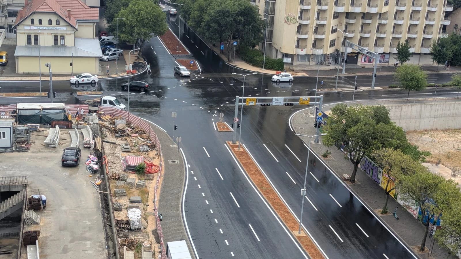 Završeni radovi na raskrižju kod hotela Ero