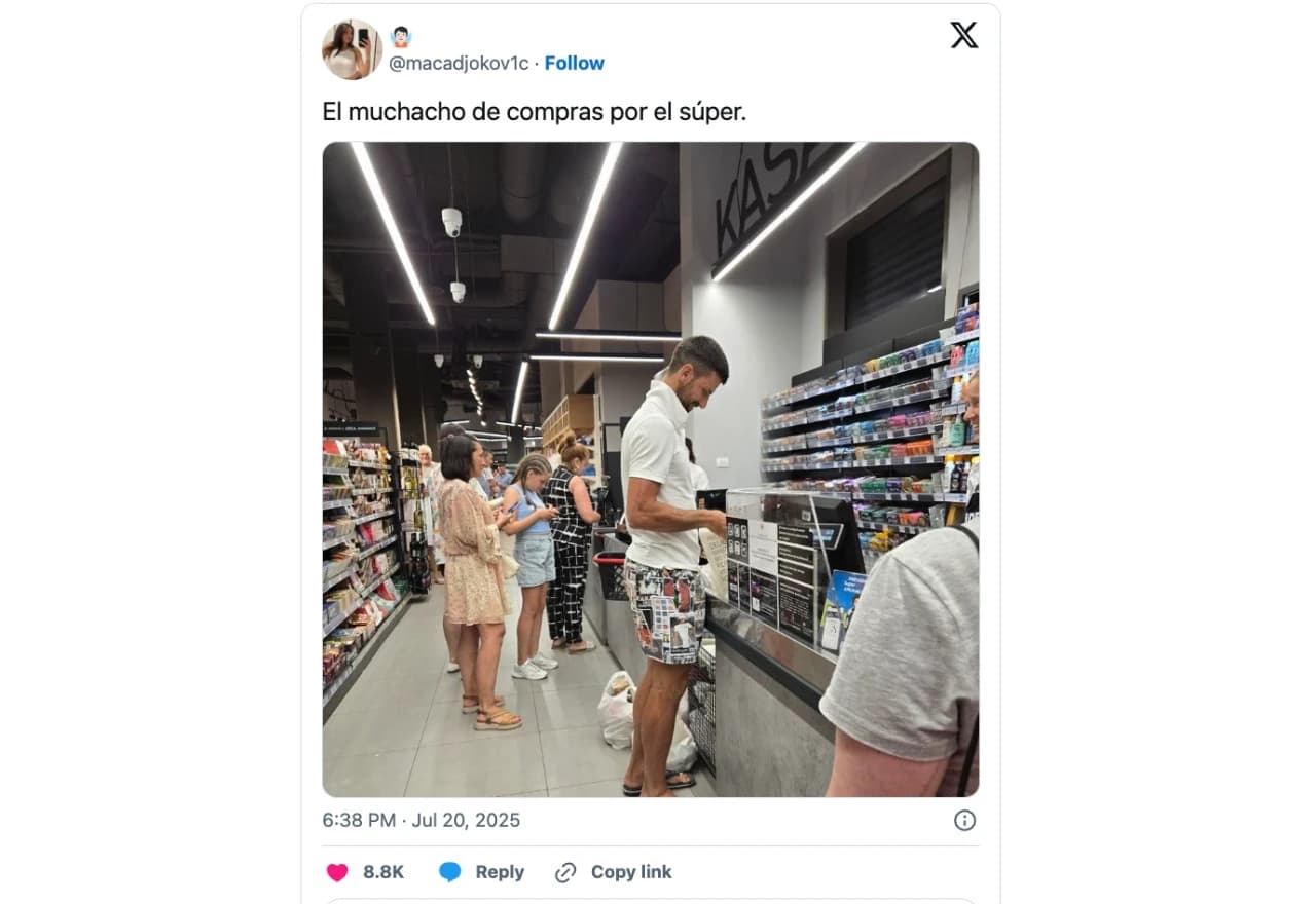 Đoković viđen kako sam kupuje u Crnoj Gori